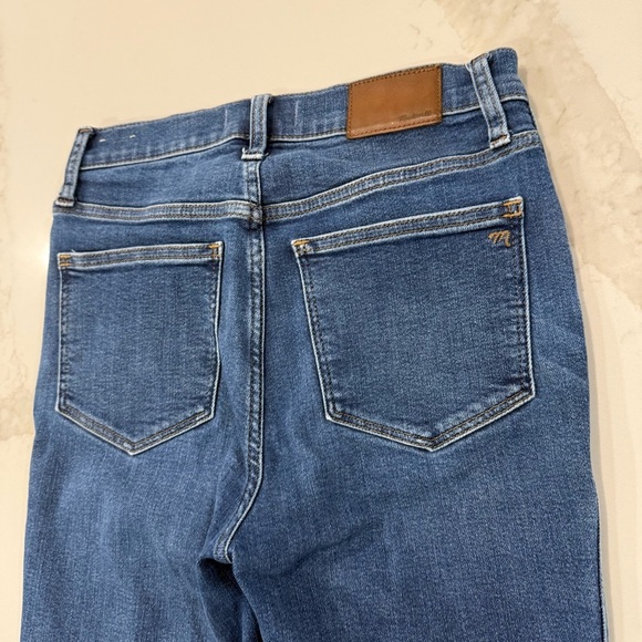 Madewell 10” High Rise Skinny Denim Jeans Women’s 26 Blue Classic Preppy Casual - Picture 6 of 9